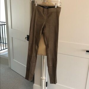 Vince 100% leather leggings